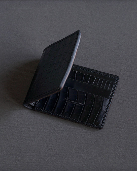 Alligator Heritage Wallet x Shell Cordovan