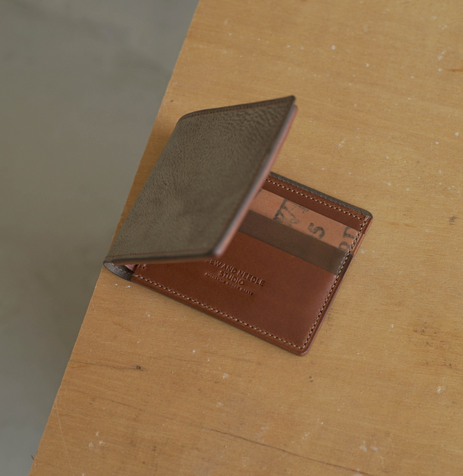 Heritage Wallet - Allazka Italy x Shell Cordovan