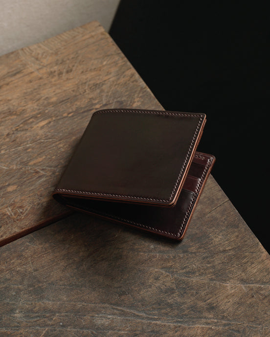 Shell Cordovan Heritage Wallet - Color8 Full